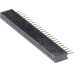 Buchsenleiste 1x25 vergoldet Rm 1 27