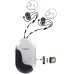 Ae600 Intercom für Integralhelme