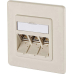 Btr Cat 6A Ral 1013 Up- Netzwerkdose