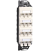 Btr Cat 6A Netzwerkdosen-Bausatz 12xRJ45