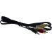 Fco³ AV-Kabel 3,5mm Klinke auf Chinch