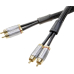 Verbindungskabel 2xCinch-Stecker/2xCinch-Stecker 0,75m Prowire