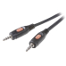 Verbindungskabel 2x3,5mm-Klinke-Stecker 2,5m SpeaKa Professional