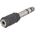 Adapter 6,3mm-Klinke-Stecker/3,5mm-Klinke-Kupplung SpeaKa
