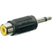 Adapter 3,5mm-Klinke-Stecker/Cinch-Kupplung SpeaKa Professional