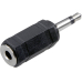Adapter 3,5mm-Klinke-Stecker/3,5mm-Klinke-Kupplung SpeaKa