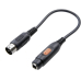 Adapter 6,3mm-Klinke-Kupplung/Würfelstecker 0,2m SpeaKa