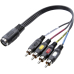 Adapter 4x Cinch / Diodenkupplung