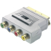 S & I Adapter Scart / 4x Cinch (Yuv)