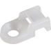 Befestigungssockel 5,4mm Weiß