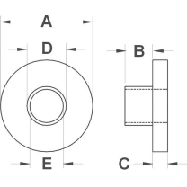 KSS Isolierbuchse Tw83c