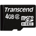Transcend Micro Sdhc Karte 4GB Class2