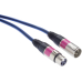 Mikrofonkabel XLR-Male/Klinke-Stecker 5m Blau Paccs