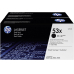 HP Toner Q7553xd Schwarz
