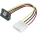 SATA-Strom-Adapterkabel Gewinkelt Bulk