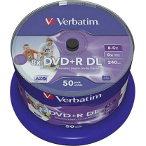 Verbatim DVD+R Dl 8,5GB 8x 50er Sp Print