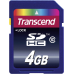 Transcend Sdhc Karte 4GB Class10