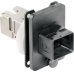 RJ45-Flansch-Einbaukupplung IP67