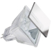 Halogenleuchtmittel GU5.3 20W 12V 60° Reflektor Quadro