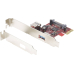 1+1 Port USB 3.0 Pci-Express-Karte Lowp
