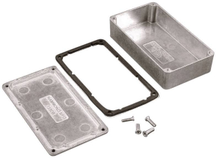 Aluminium-Gehäuse IP66 1550wfbk 172x121x106 Sw Aluminium-Gehäuse IP66 1550wfbk 172x121x106 Sw