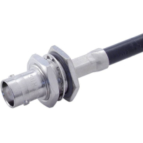 Huber & Suhner BNC-Chassis-Kabelbuchse Gerade 75 Ohm