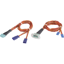 Modelcraft Fl&auml;chensatz Hochstromstecker JR 0,5mm&sup2;