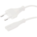 Euro-Netzkabel H03vvh2-F2, 1,8m,ws