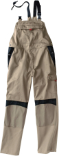 Kübler Active Wear 3757 5413-2599 Latzhose INNO PLUS - sandbraun/schwarz, Grösse: 52 Kübler Active Wear 3757 5413-2599 Latzhose INNO PLUS - sandbraun/schwarz, Grösse: 52