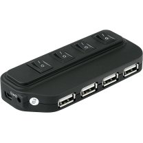 Conrad 4 Port USB 2.0 Hub Schaltbar
