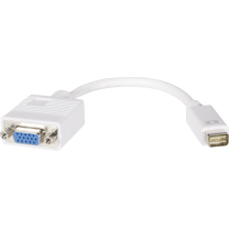 Mini-Dvi/Vga Adapterkabel Weiss 0,2m
