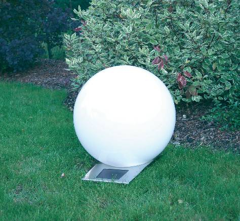 Gartenleuchte kugel strom
