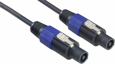 Lautsprecherkabel 2xSpeakon-Stecker 5m Schwarz Paccs Lautsprecherkabel 2xSpeakon-Stecker 5m Schwarz Paccs