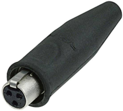 Xlr-Kabelbuchse 3-polig Rean Tiny Rt3fc-B-W Xlr-Kabelbuchse 3-polig Rean Tiny Rt3fc-B-W