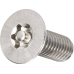 Sicherheits-Schraube Senkkopf Pin-Torx M4x20 (10)