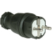 Schutzkontakt-Stecker Gummi IP44