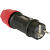 Schutzkontakt-Stecker Taurus Vollgummi IP44