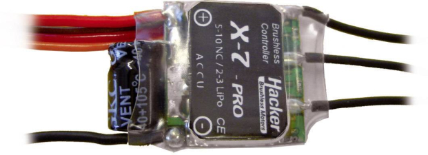 Hacker Flugmodell Brushless Flugregler X-7-Pro BEC Hacker Flugmodell Brushless Flugregler X-7-Pro BEC
