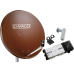 Satelliten-Einheit Schwaiger 2 4tn Rot