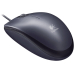 Logitech Mouse M90 In Schwarz