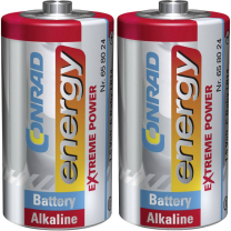 Conrad energy Batterie Extreme Power Alkaline Baby 2er