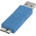USB 3.0 Stecker A/Micro B Adapter