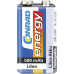 Akku 9V-Block 9V 500mAh LiIon-Akku Block