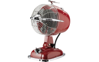Tischventilator Retrojet Rubinrot