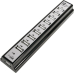 Logilink 10port Usb2.0 Hub Netzt Schwarz