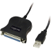 Logilink USB 1.1 Parallel D-Sub Kabel