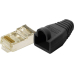 Logilink Stecker Cat 5e Prot Schwa 100st