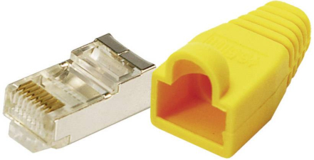 LogiLink Stecker Cat5e Protect Gelb(100) LogiLink Stecker Cat5e Protect Gelb(100)