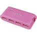 Logilink 4 Port USB 2.0 Hub Netzt Pink
