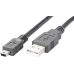 USB2.0 Kabel A/Mini B 0,15m